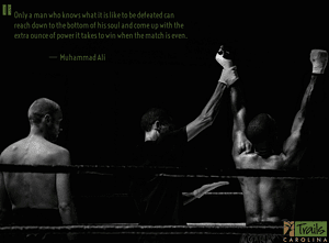 Muhammad ali graphic quote TR