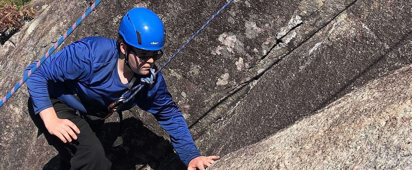 mental benefits of rock climbing